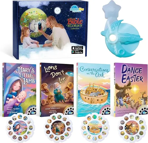 Bible story bedtime projector