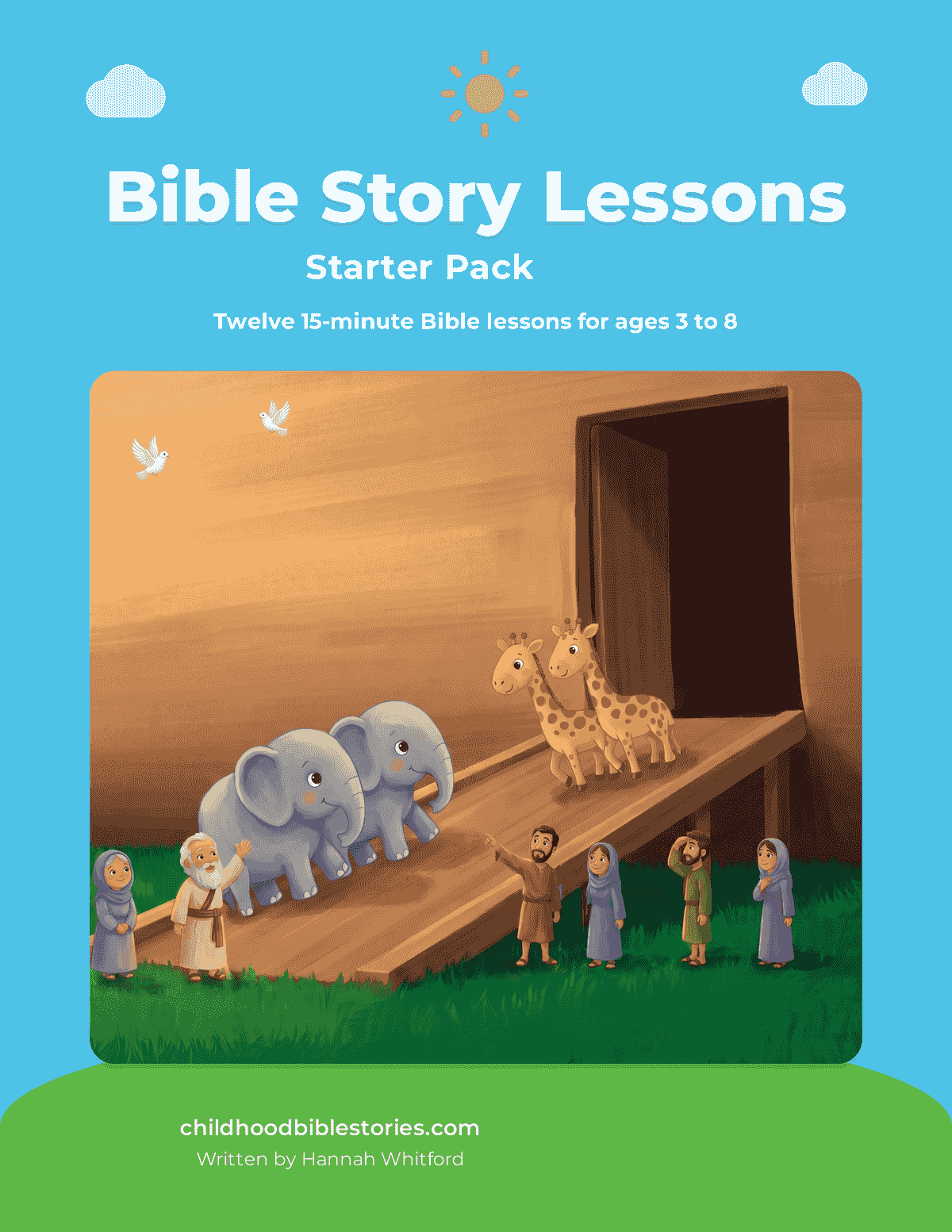 The cover of Bible Story Lessons, Starter Pack.