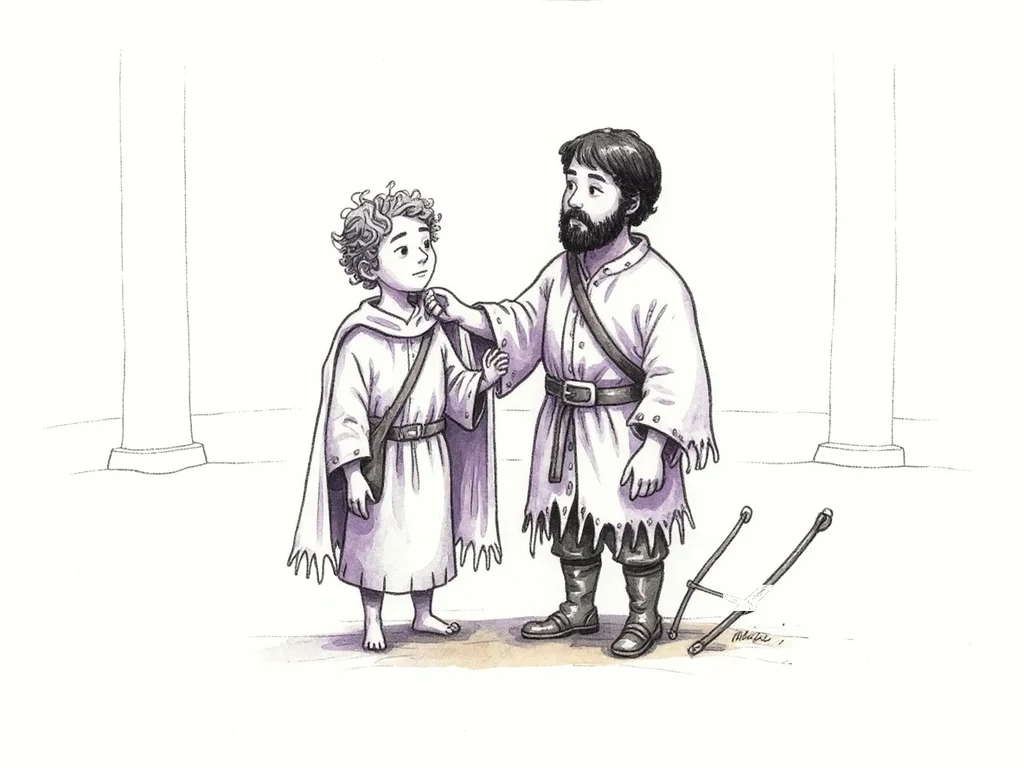 David and Jonathan meeting for the first time