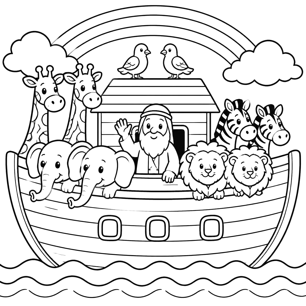 Noah's Ark — free printable preview
